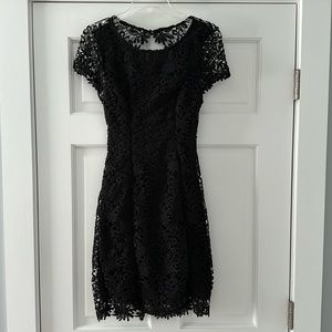 Lulu’s Romance Language Backless Lace Dress